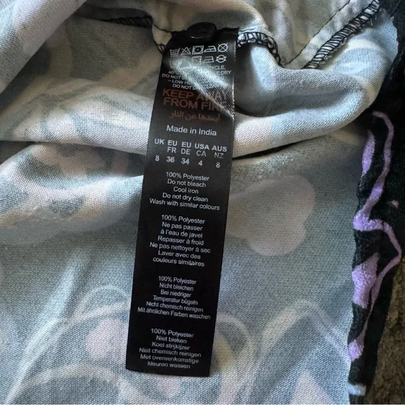 Nasty Gal Button Front Floral Mini Dress – Medium – NWT - Picture 10 of 10